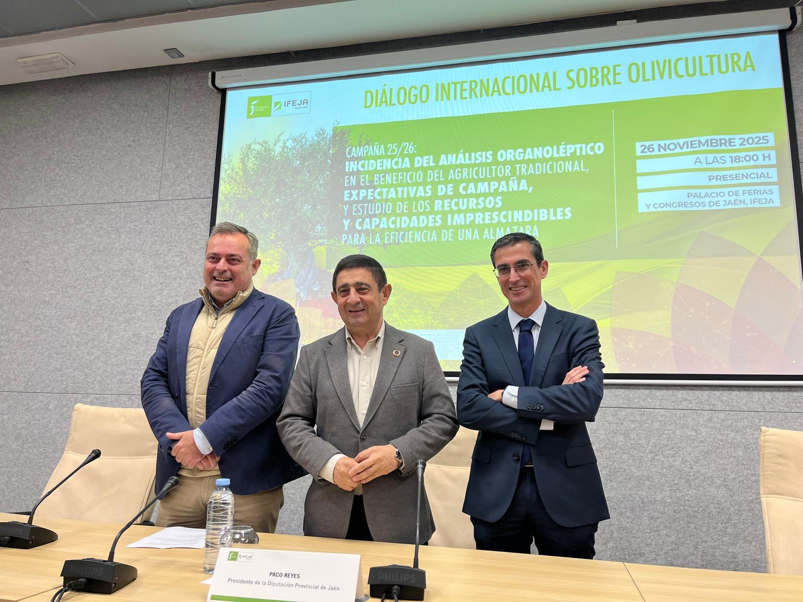 Un nuevo diálogo internacional sobre olivicultura celebrado en IFEJA, aborda cómo impulsar la rentabilidad del olivar tradicional